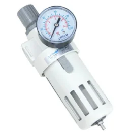 Filtro De Ar Com Regulador 1/4 Befr2000 Fluir P/ Compressor