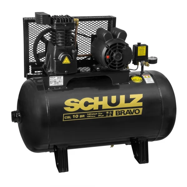 compressor schulz bravo csl 10 br/100 l